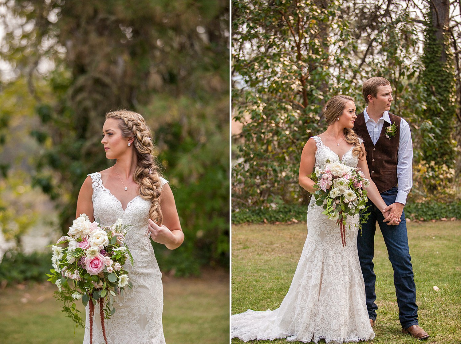 Classy Country wedding Pacifica a Garden in the Siskiyous Ruch Oregon