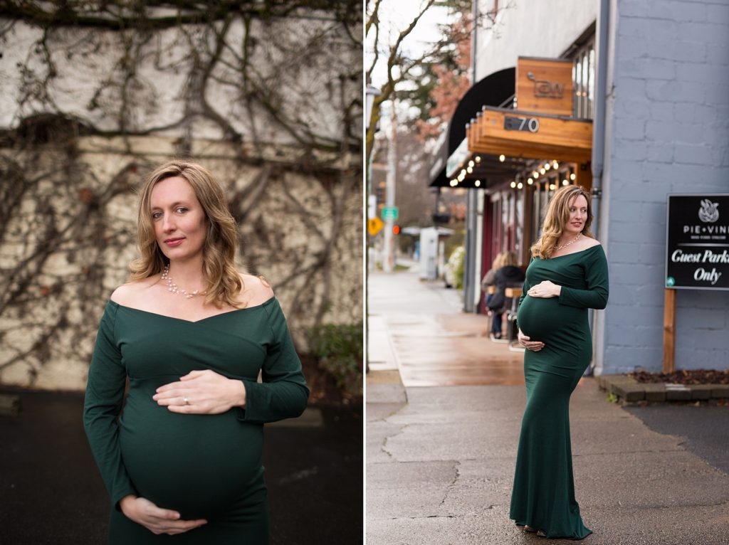 Formal Ashland maternity photography