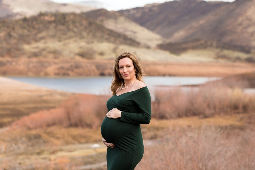 Emigrant Lake maternity photography