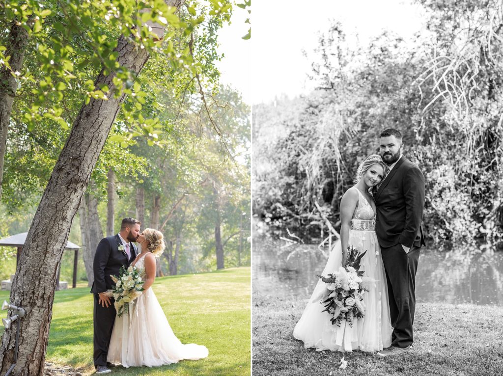 simple bride and groom poses