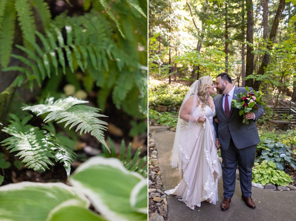 fern and garden wedding