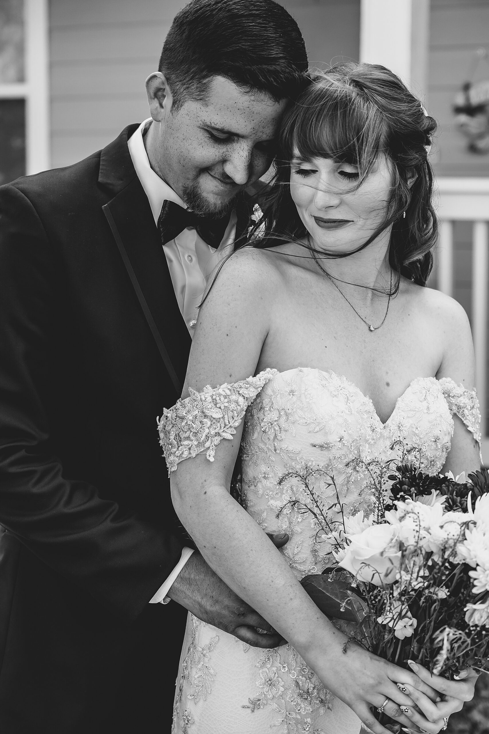 intimate backyard Medford wedding